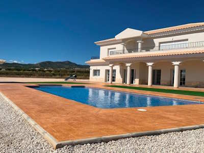 Neubau Villa an der spanischen Mittelmeerk&uuml;ste